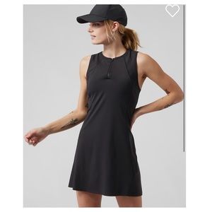 Athleta Ace Tennis Dress // Black